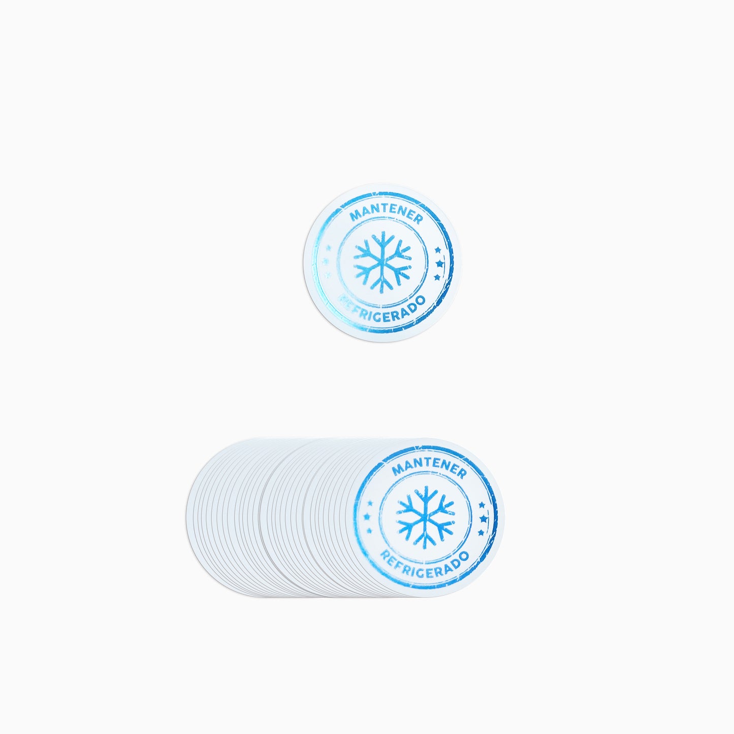 Etiquetas Mantener Refrigerado (Paquete 100 piezas)