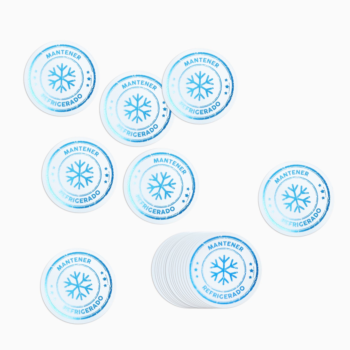 Etiquetas Mantener Refrigerado (Paquete 100 piezas)