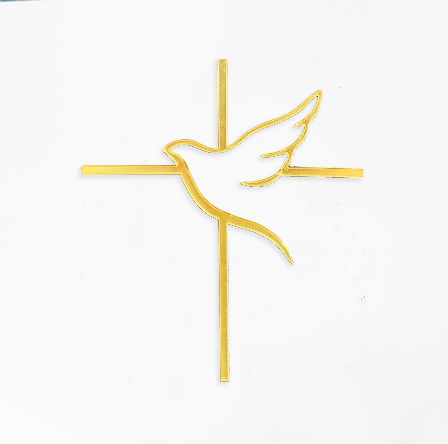 Cake Topper Cruz paloma Acrílico