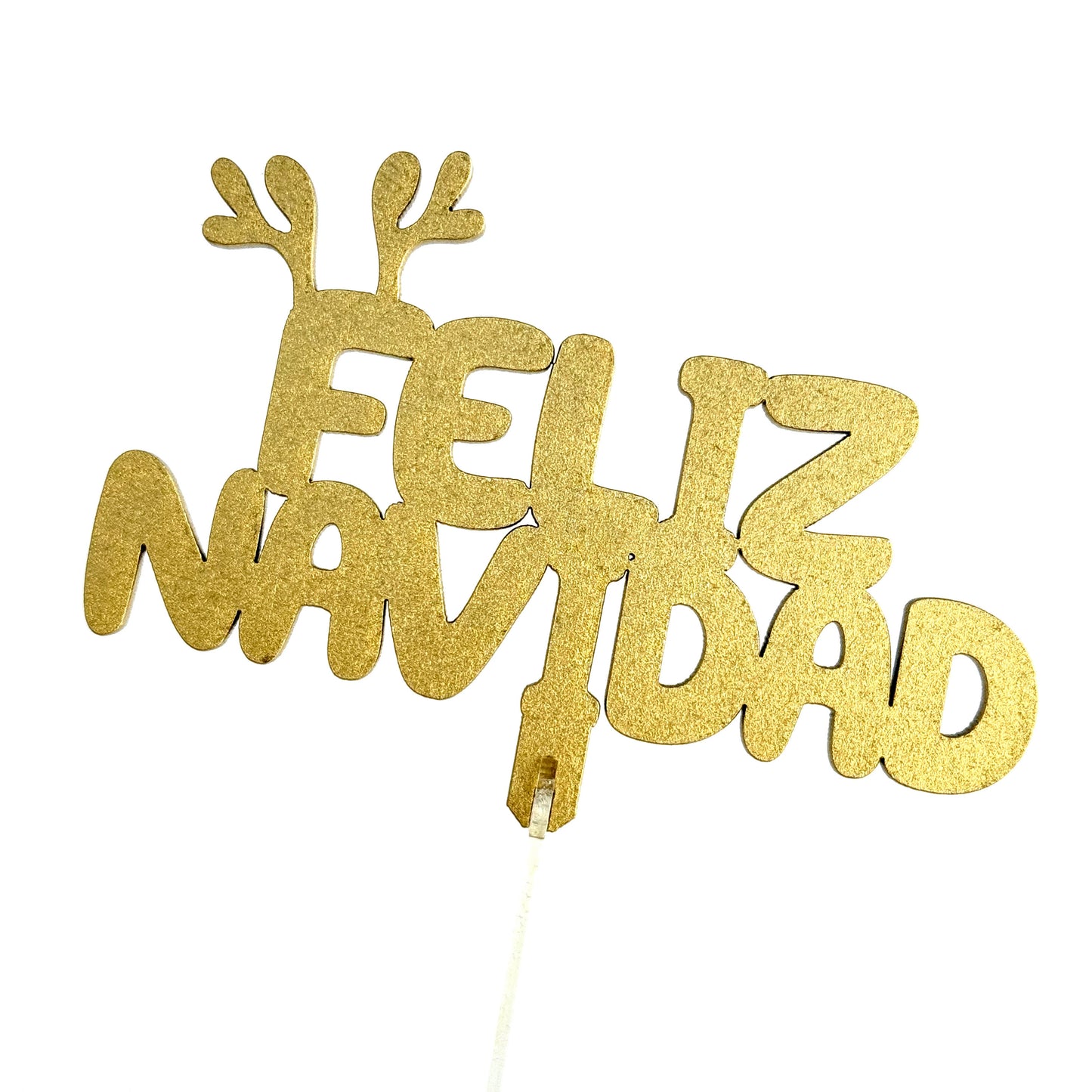 Cake Topper Feliz Navidad
