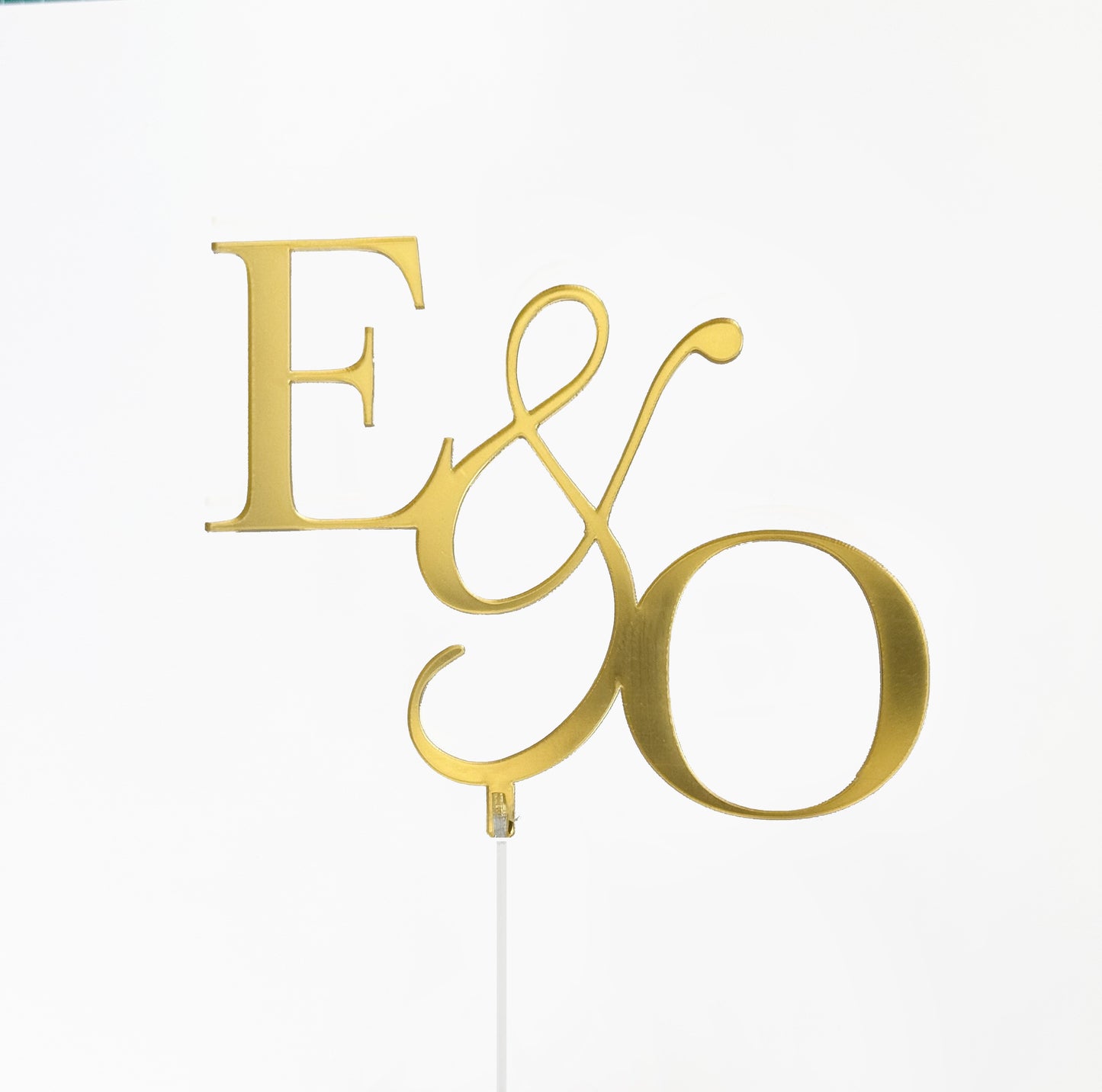 Cake Topper Iniciales Personalizable
