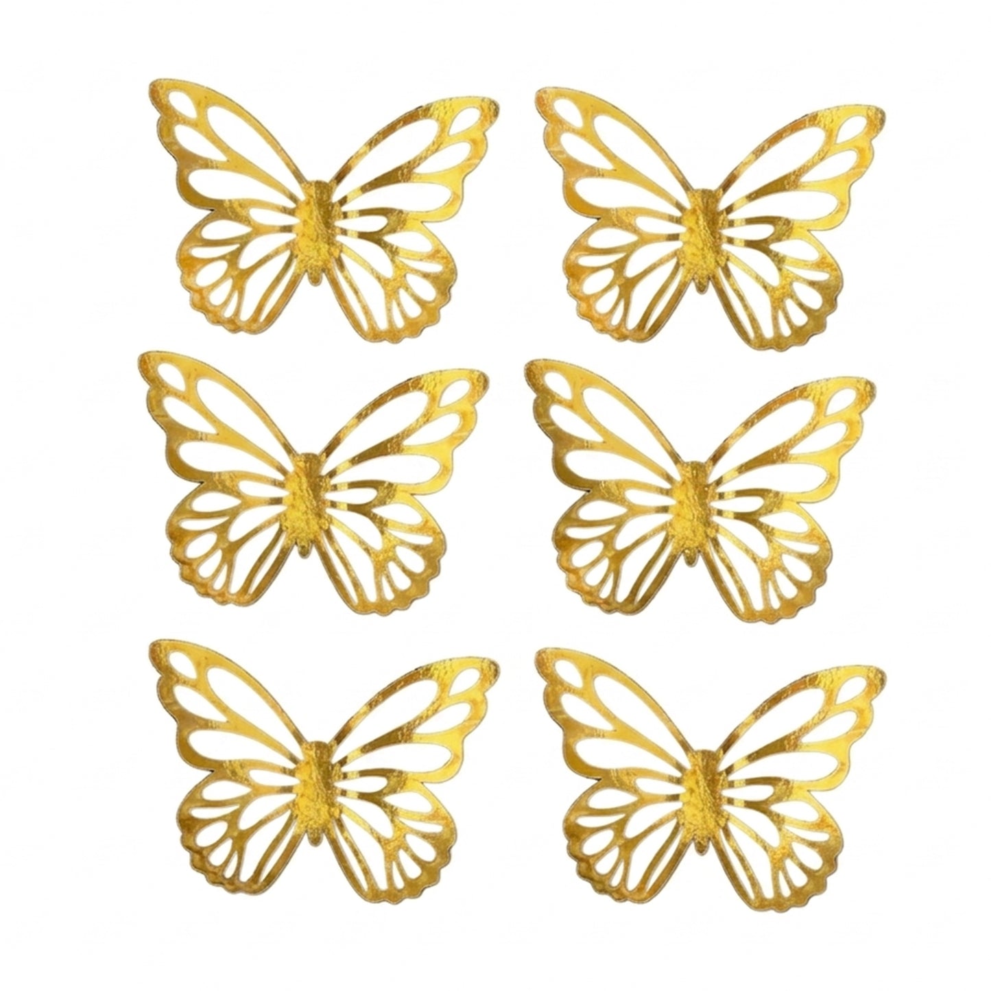 Golden Jungle Butterflies