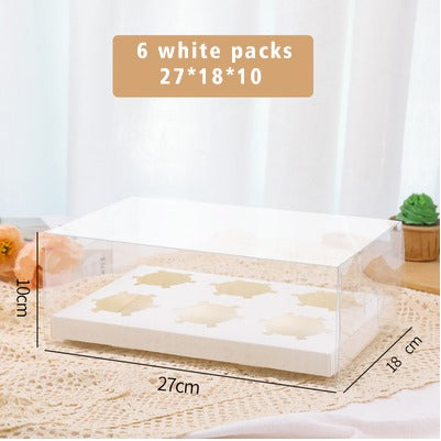 Cupcake boxes (6 and 12 pieces)