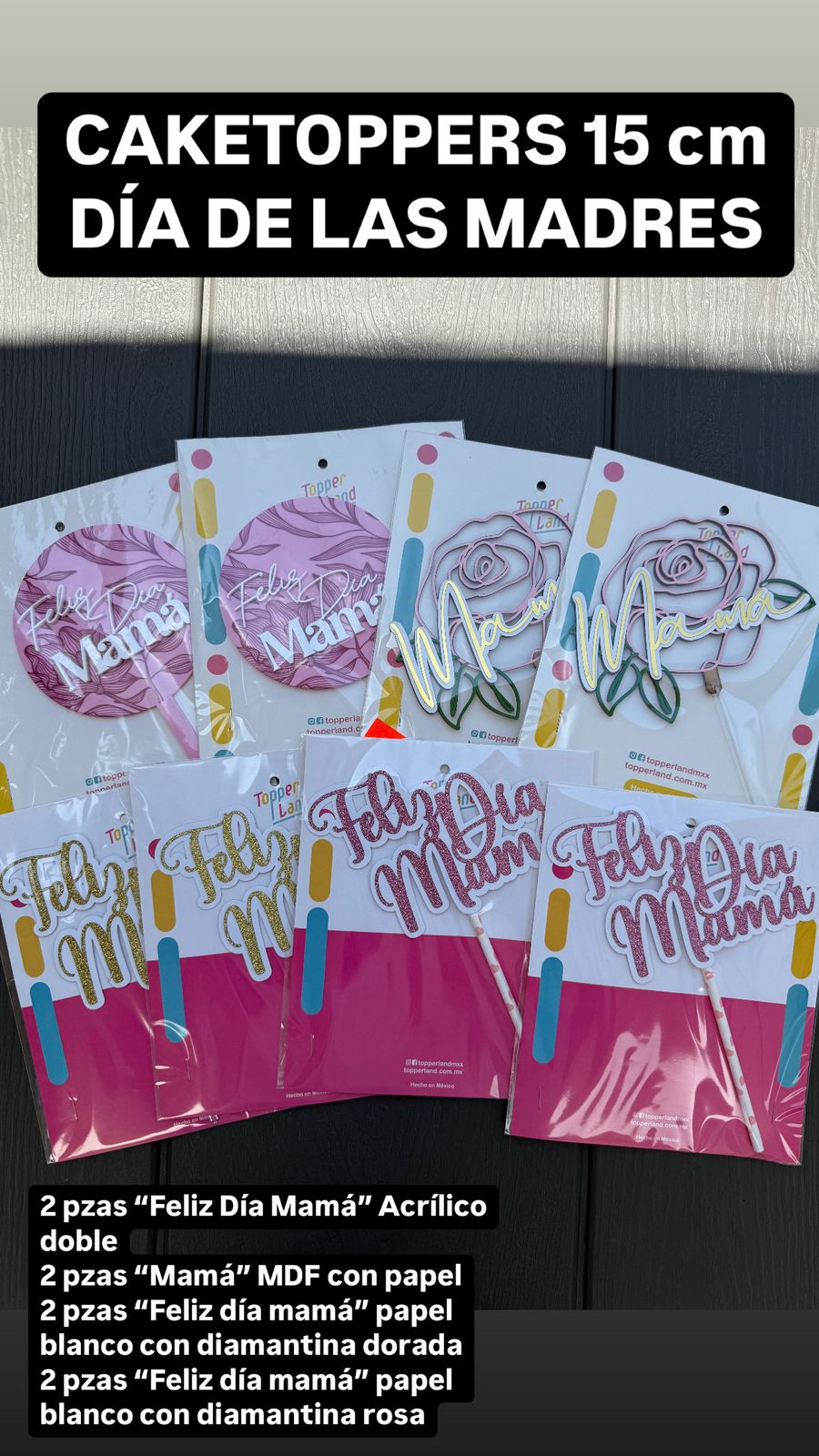 LOTE letreros días de las madres 4