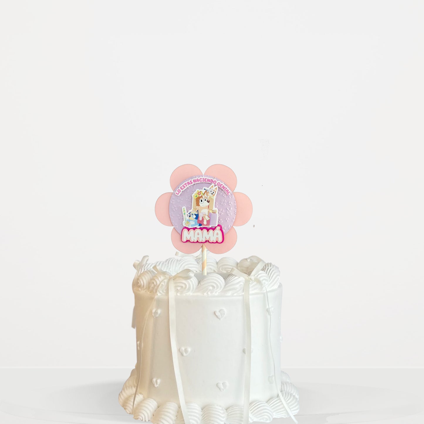 Cake Topper Mamá Bluey