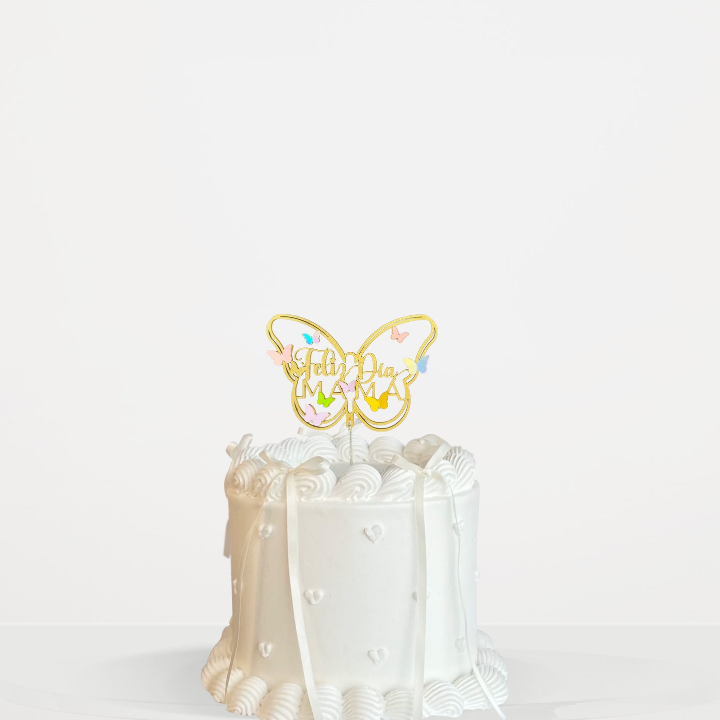 Cake Topper Mariposas Mamá