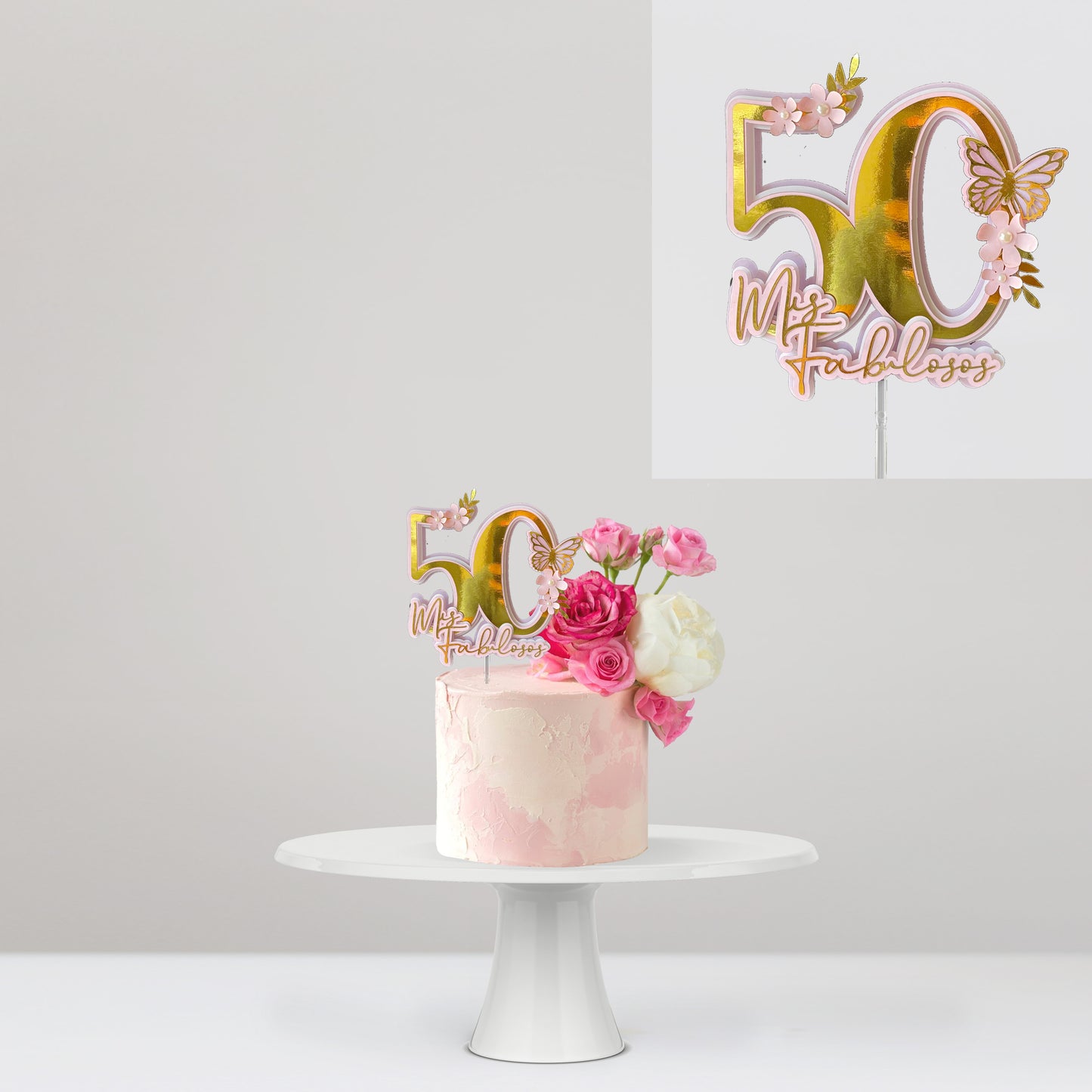 Cake Topper My Fabulous 50
