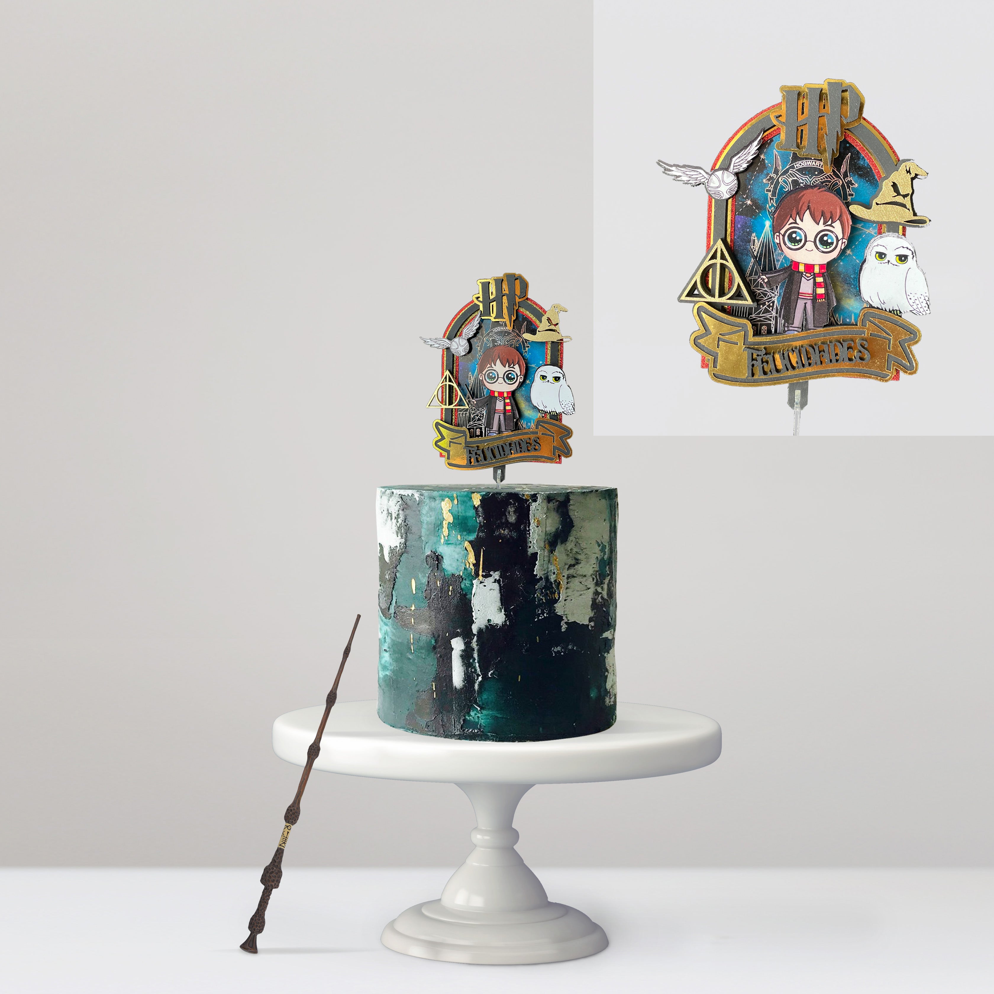 Cake Topper Harry Potter Topperland