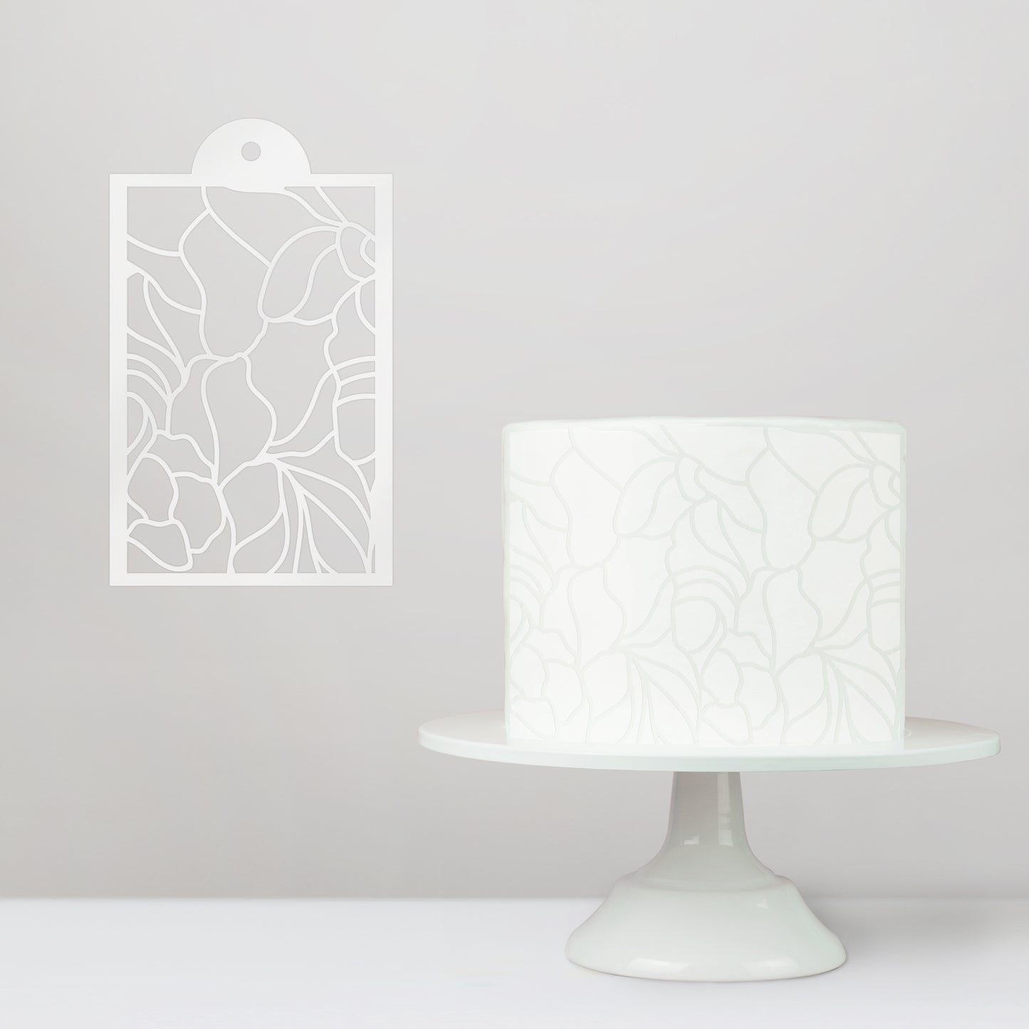 Stencil Floral Bloom