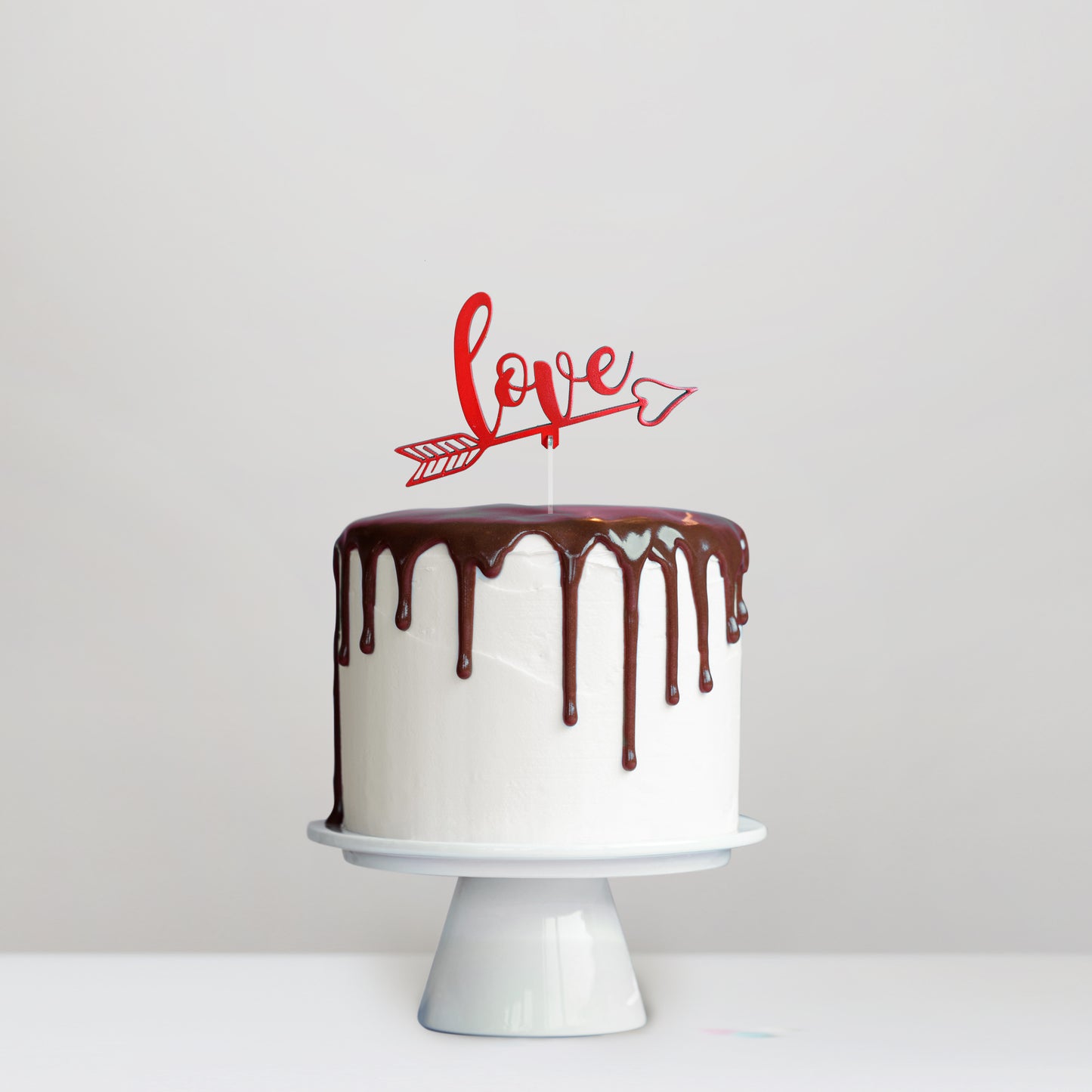 Cake Topper Love Arrow