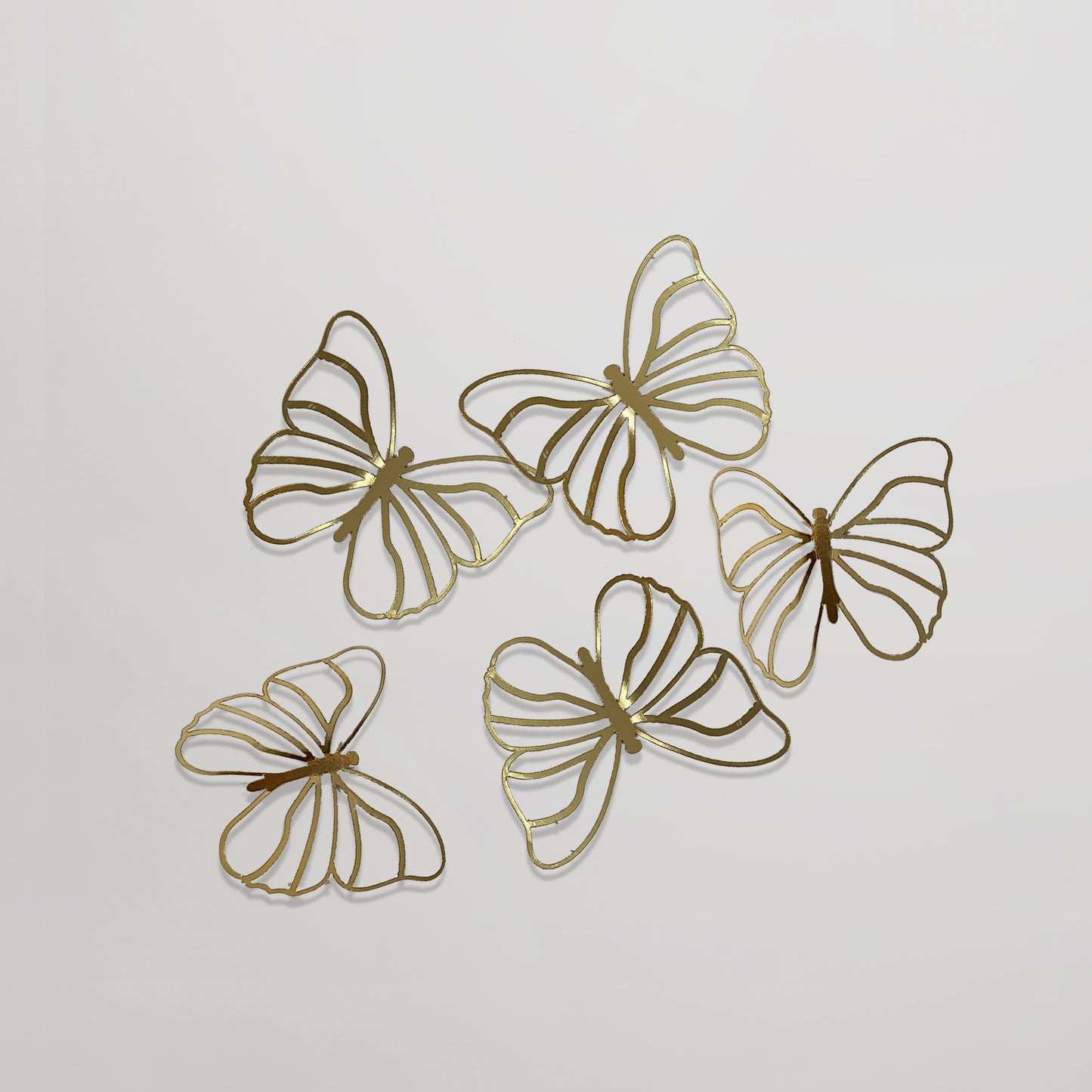 Mariposas Bloom Doradas
