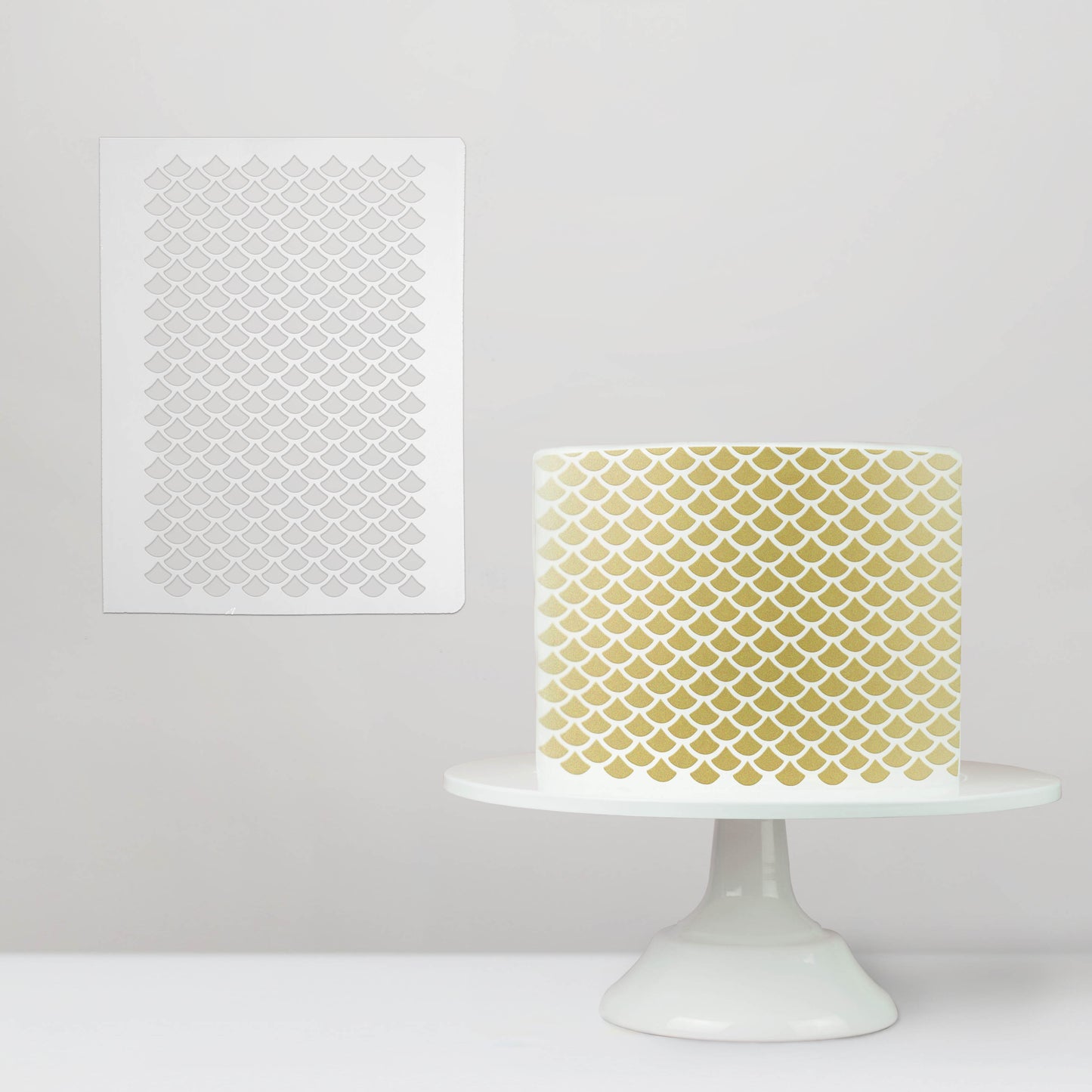 Stencil Escamas