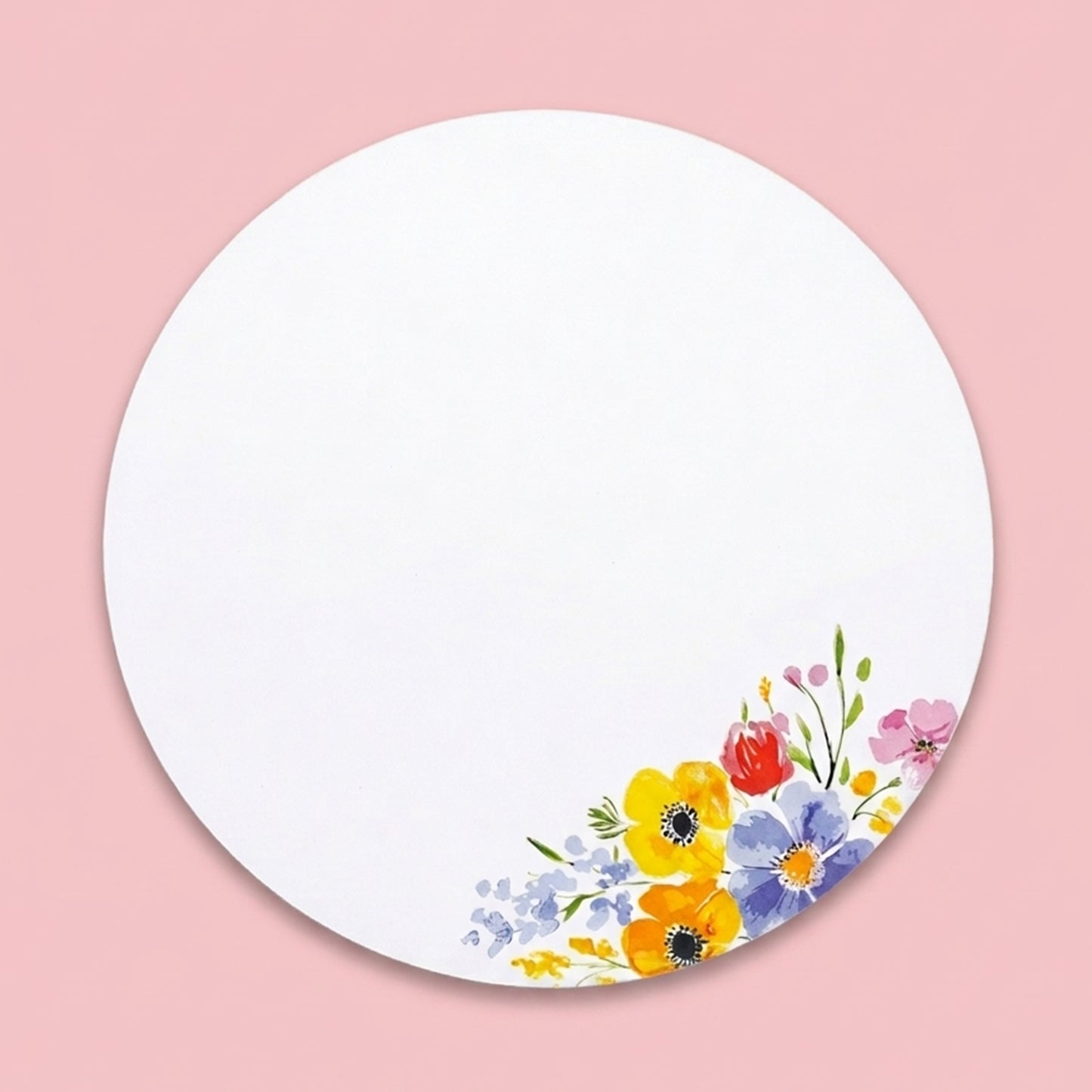 Base Redonda o Cuadrada Flowers