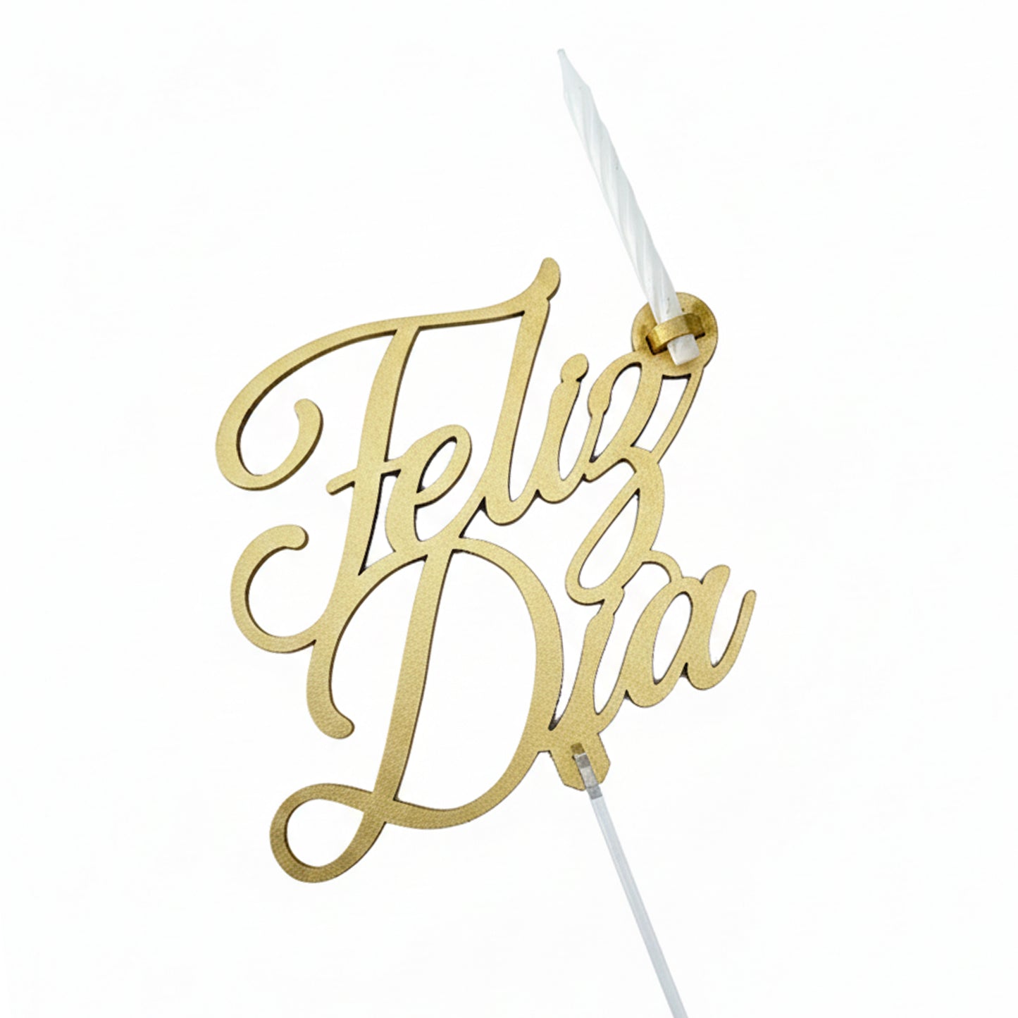 Cake Topper Make a Wish Candle