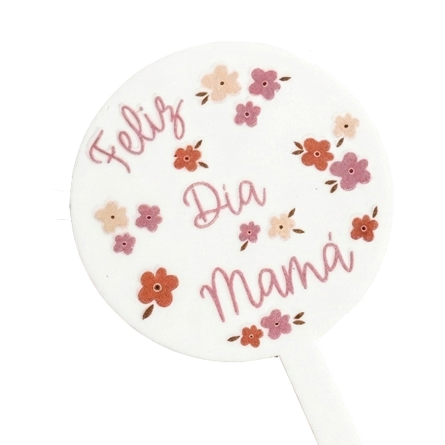 Cake Topper Happy Birthday Cursive