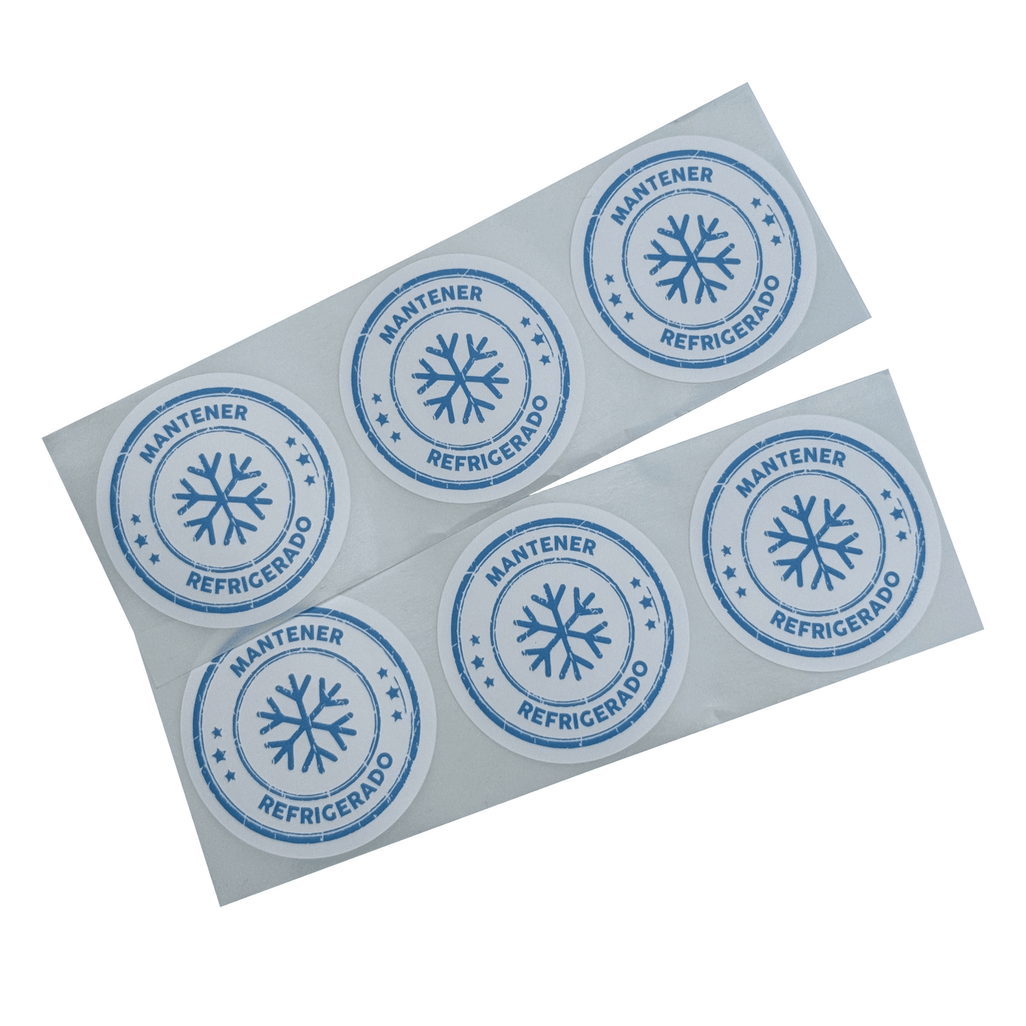 Etiquetas Mantener Refrigerado (Paquete 100 piezas)