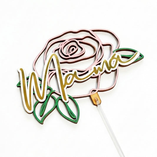 Cake Topper Mamá Rose