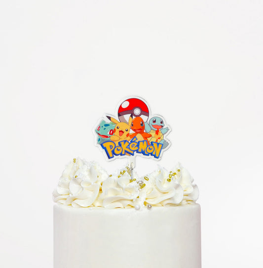 Cake Topper Pokemon Acrylic