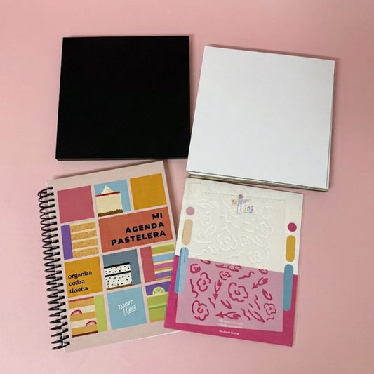 Paquete 15: Bases + Agenda + 1 Stencil