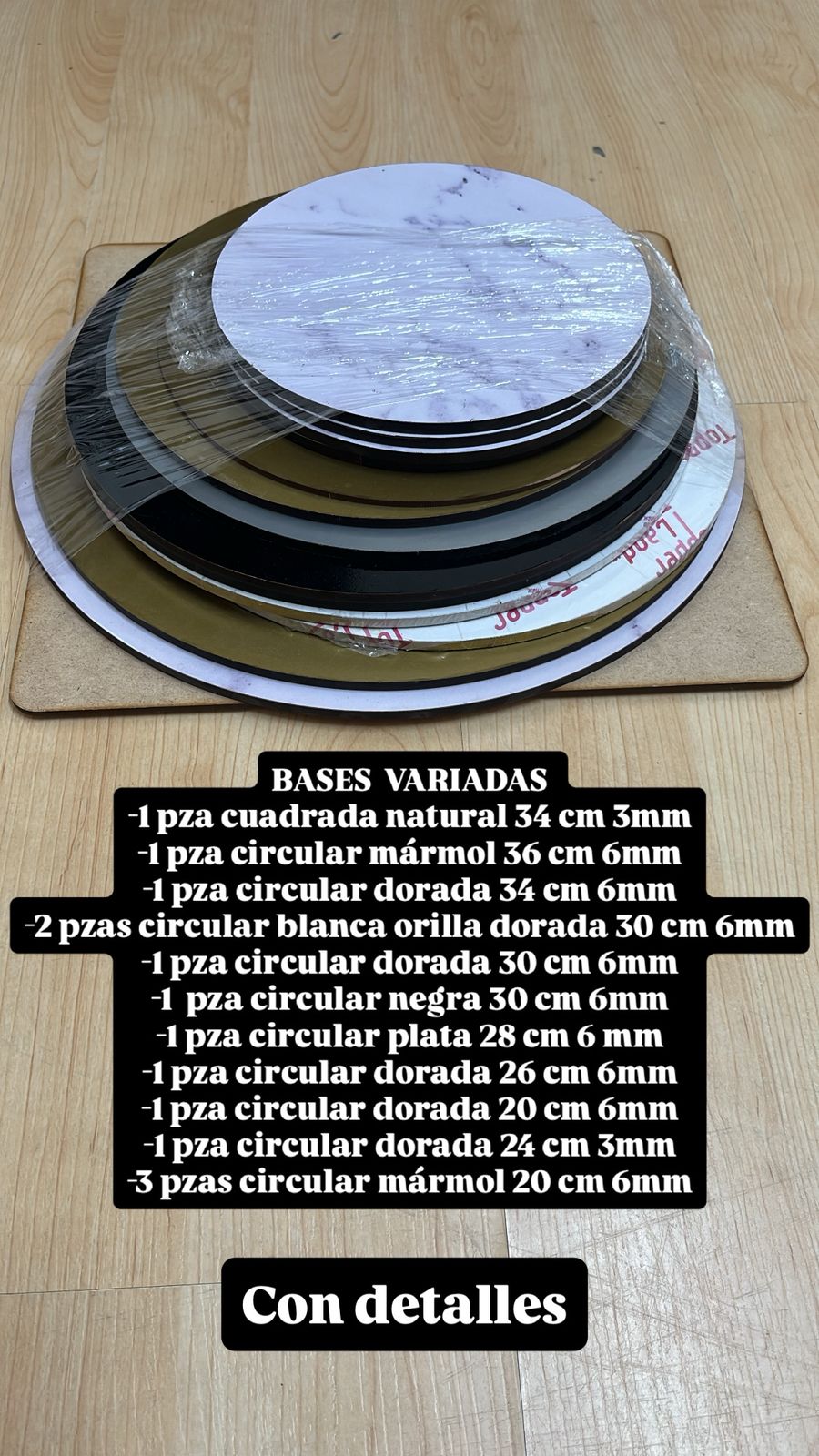 LOTE Bases Forradas