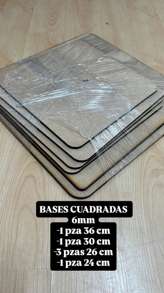 LOTE Bases sin vinil