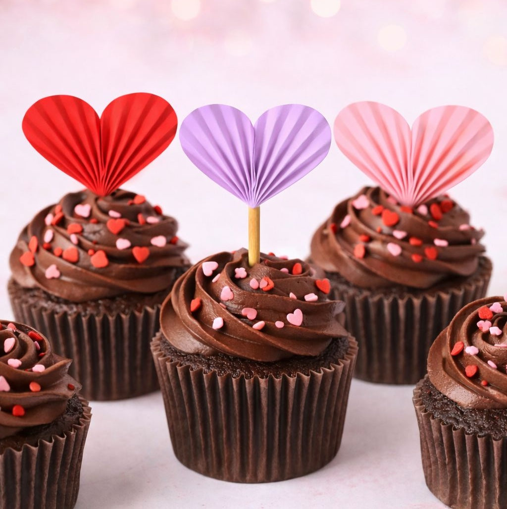 Mini Corazones Origami San Valentin