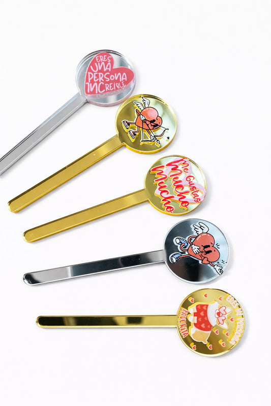 Mini Toppers San Valentin