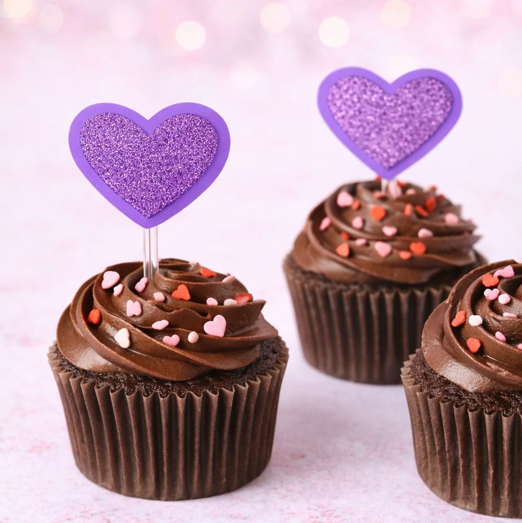 Cupcake Corazón San Valentin