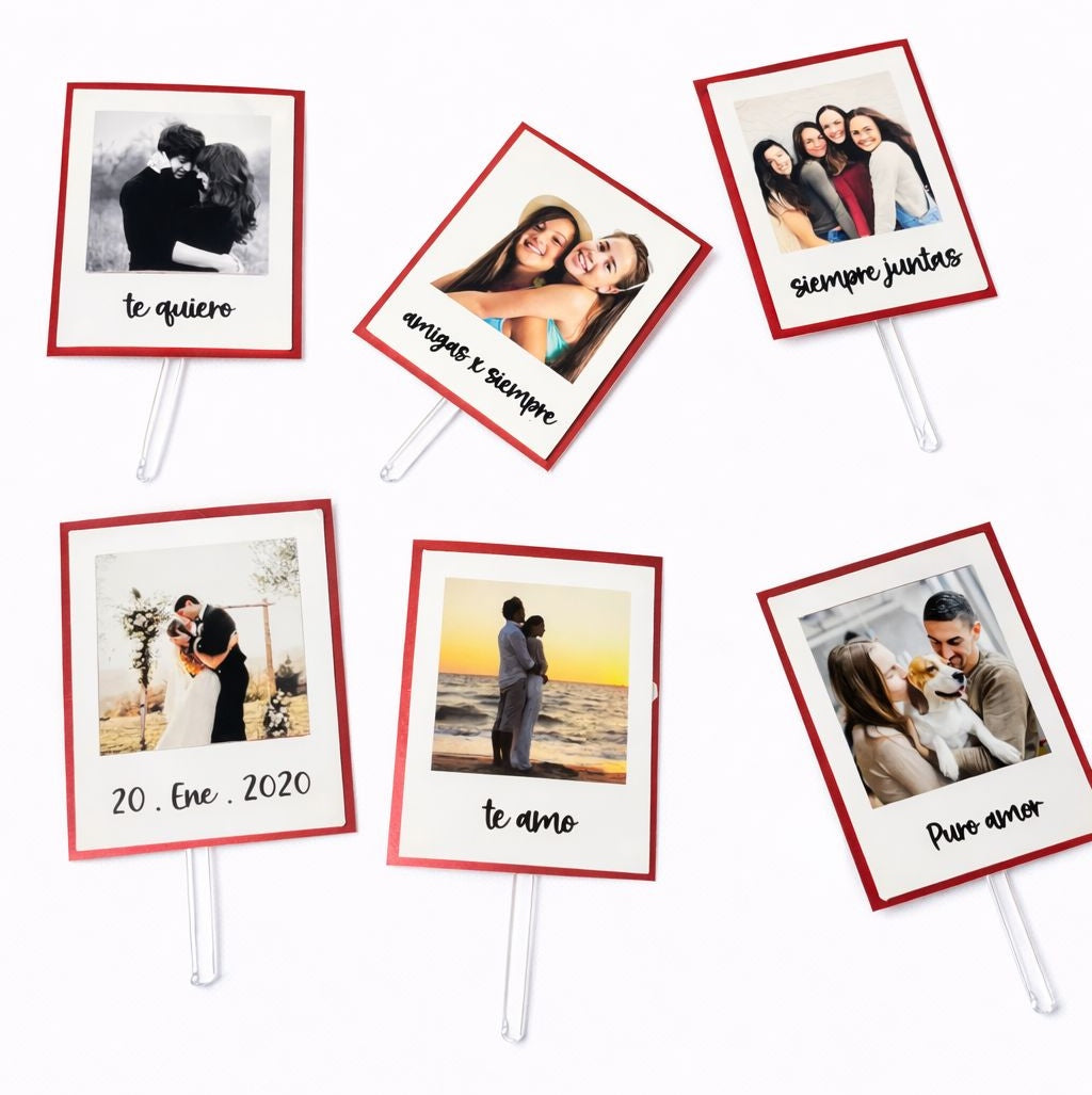 Mini Polaroid San Valentin Personalizable
