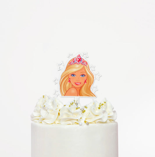 Cake Topper Barbie Acrylic