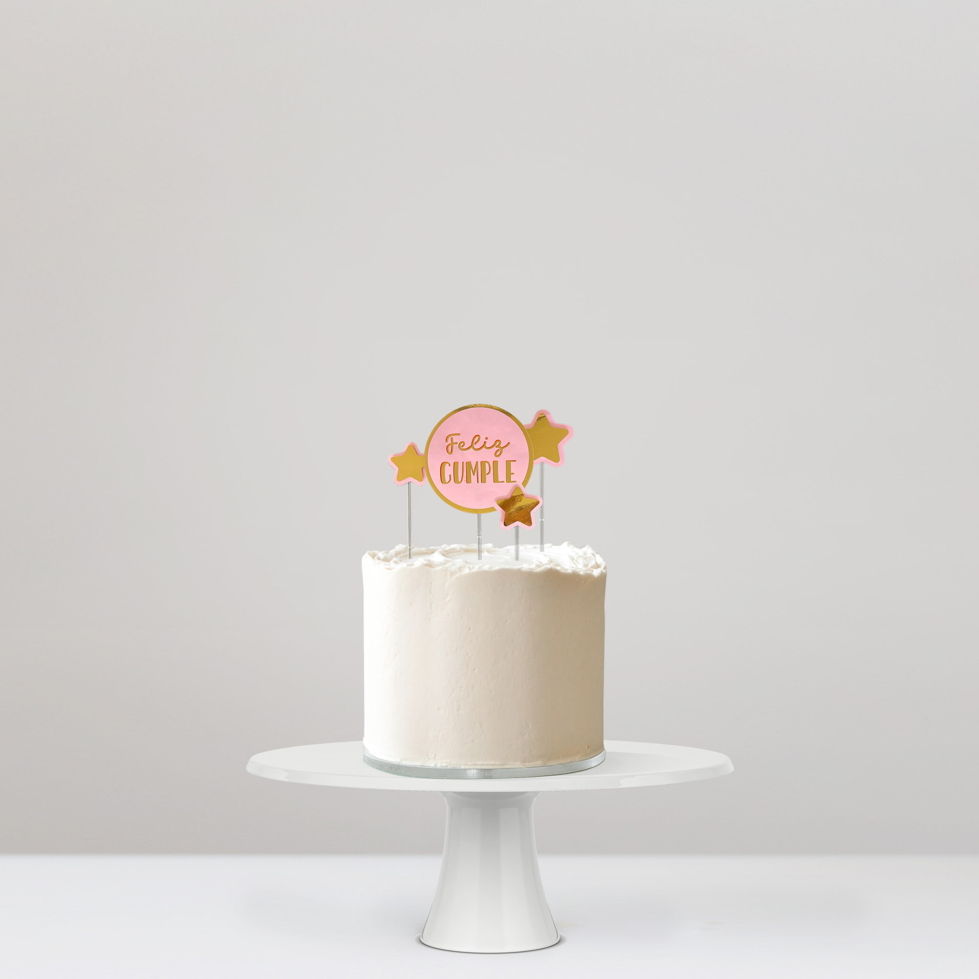 Feliz Cumpleaños Cake Topper