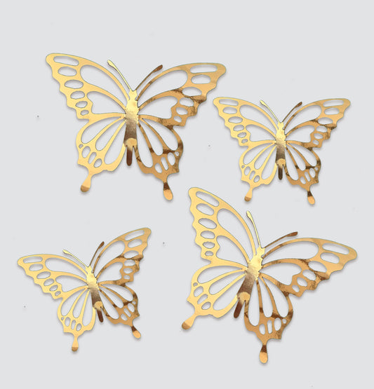 Golden Monarch Butterflies