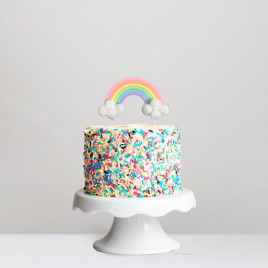 Classic Rainbow Cake Topper