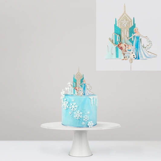 Cake Topper Frozen Castle