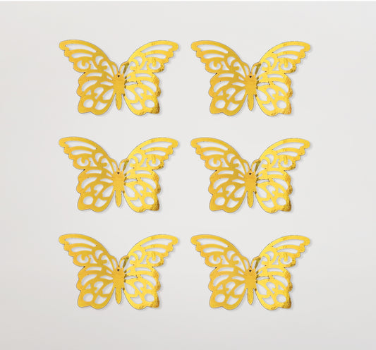 Golden Curl Butterflies