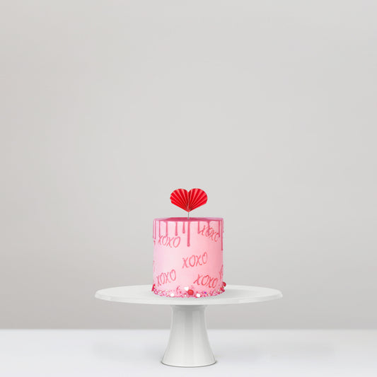 Cake Topper Corazón Palma